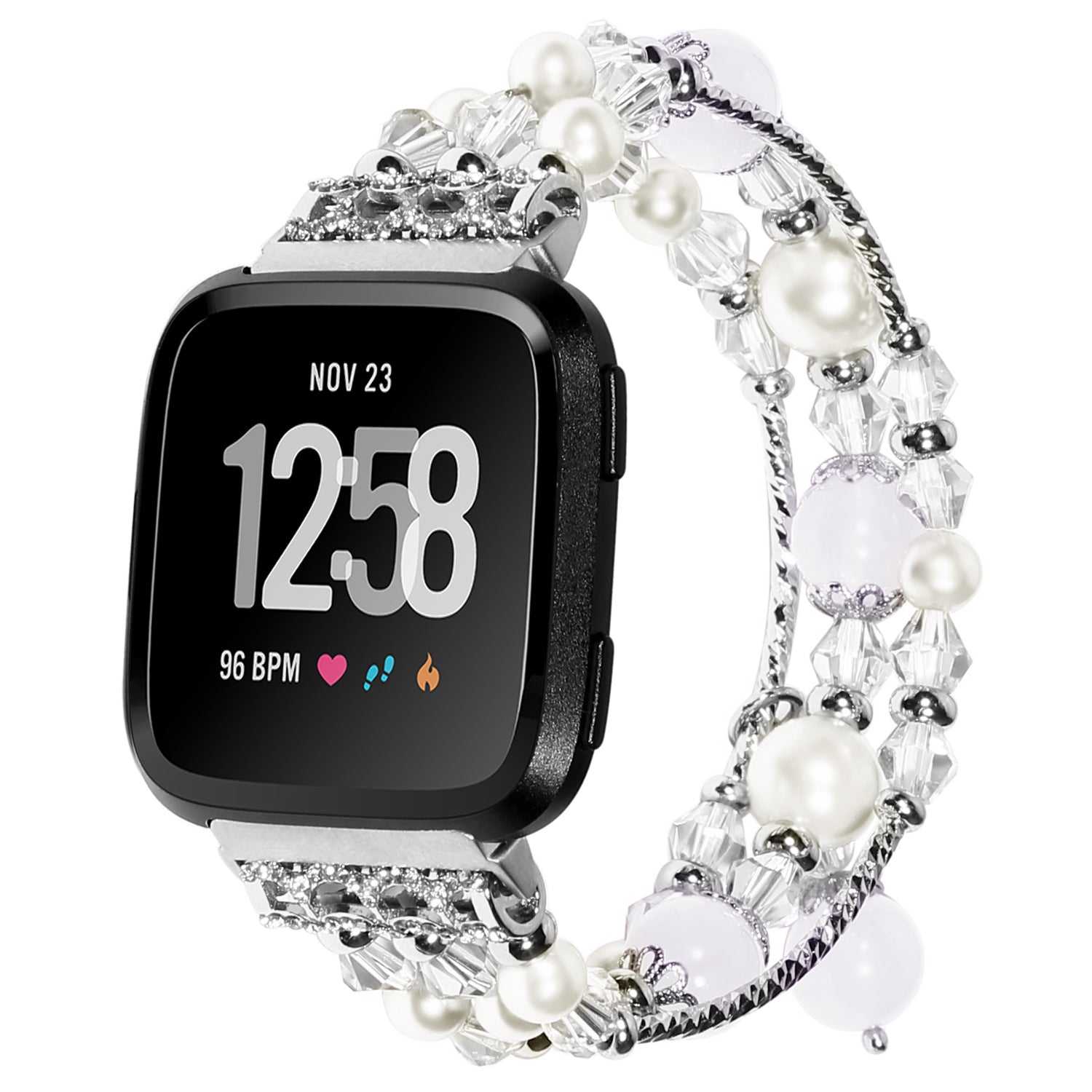 For Fitbit Versa Versa 2 Versa Lite Agate Bracelet Watch Band Replacement Stylish Strap Wrist For Fitbit Versa Versa 2 Versa Lite Agate Bracelet Watch Band Replacement Stylish Strap Wrist